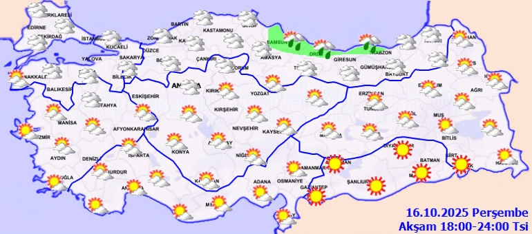 Meteorolojiden sağanak yağmur, pus ve sis uyarısı... İşte bölge bölge hava durumu