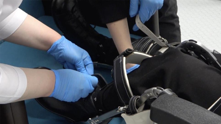 Fizik tedavi ve rehabilitasyon seansından bir kare