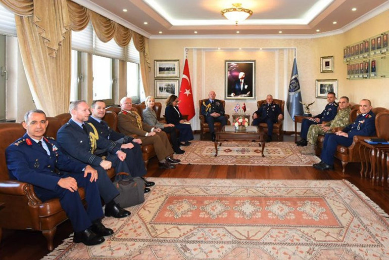 İngiltere Hava Kuvvetleri Komutanı Smyth Türkiyede