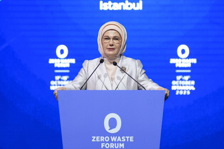 Emine Erdoğan: Sıfır atık, umut ürettiğimiz yepyeni bir dönemin adıdır