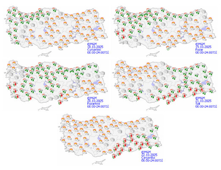 Kuvvetli sağanak geliyor Meteoroloji tarih vererek uyardı: 36 ilde alarm | İşte yağış beklenen iller