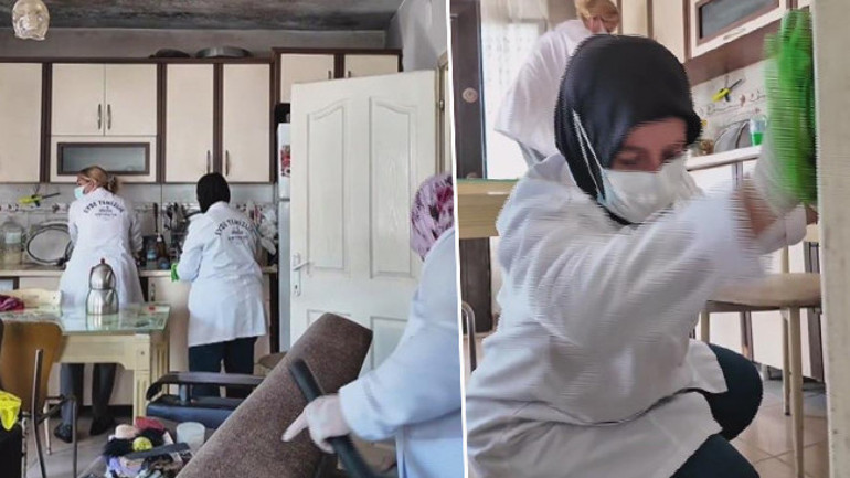 Evin temizlenmesi ve sağlık ekiplerinin müdahalesi sonrası anne oğluna ilişkin açıklama yaptı