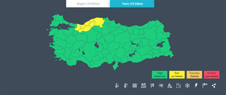 Kuvvetli sağanak geliyor Meteoroloji tarih vererek uyardı: 36 ilde alarm | İşte yağış beklenen iller