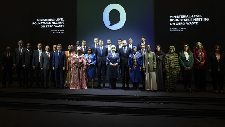 Emine Erdoğan: İklim ve çevre sorunlarının çözümünde, uluslararası işbirliğini son derece önemsiyoruz