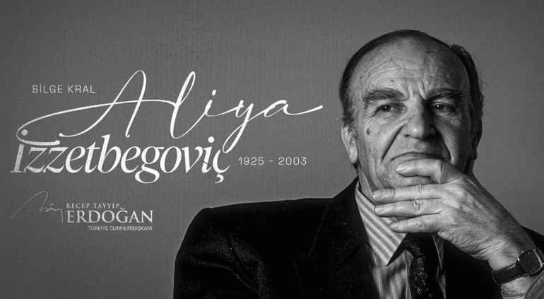 Cumhurbaşkanı Erdoğan, Aliya İzzetbegoviç’i andı