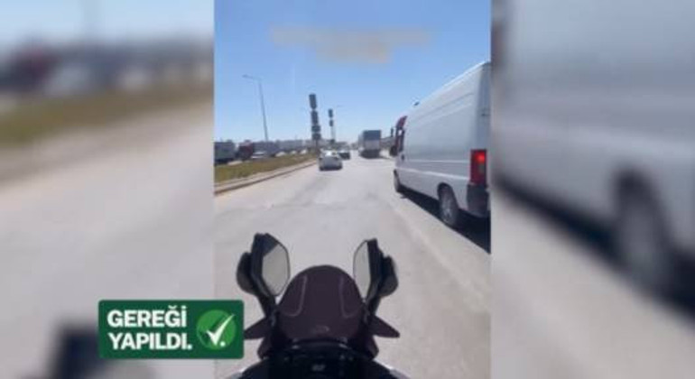 Polis ekipleri trafik denetiminde