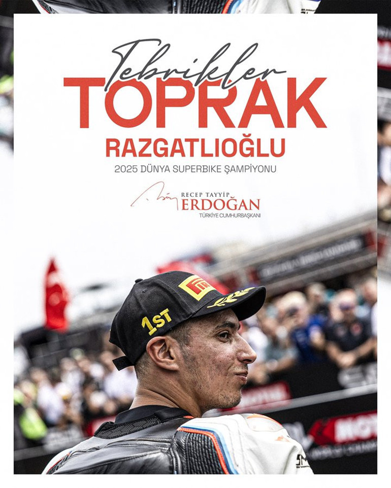 Toprak Razgatlıoğlu şampiyonluk