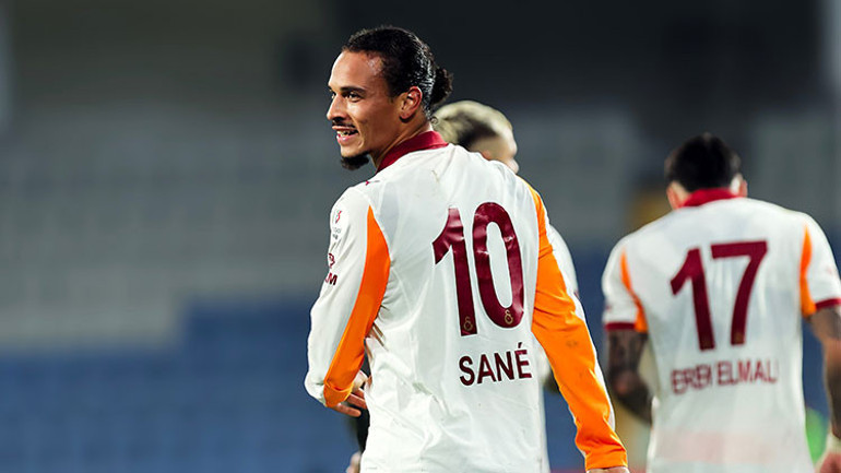 Leroy Sané Galatasaray formasıyla mücadelede