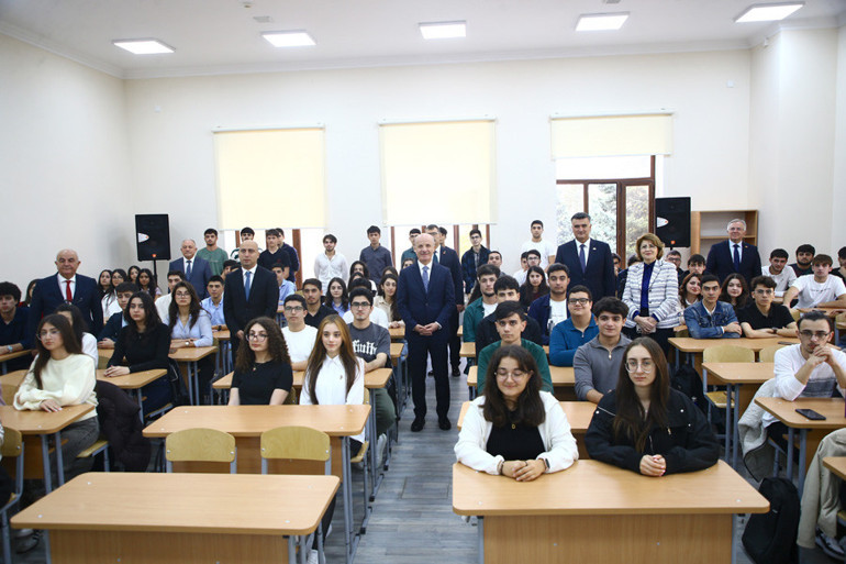 YÖK Başkanı Türkiye-Azerbaycan Üniversitesi’nde