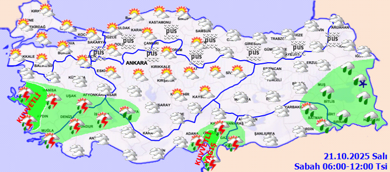 Son dakika... 9 ilde sarı kodlu alarm Uyarılar art arda geldi: Kuvvetli yağış geliyor