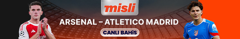 Arsenal, Atletico Madridi konuk ediyor Maçın heyecanı canlı sohbet ve Şampiyon Oranlar ile Mislide