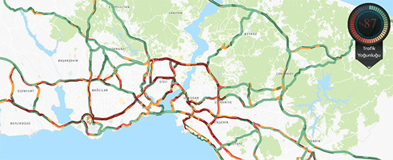 Son dakika... Meteorolojiden İstanbul için sarı kodlu uyarı: Su baskınlarına dikkat Beklenen yağış başladı, trafik kilit...
