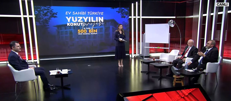 Projede sosyal donatılar