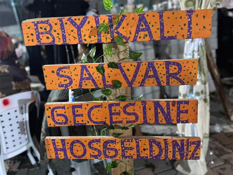 Şalvar Gecesi'nde fotoğraf çekimleri