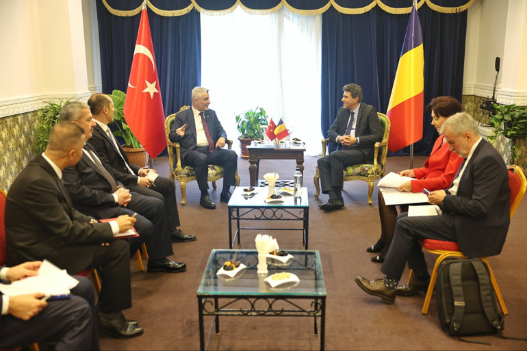Bakan Bolat Romanya görüşmesi
