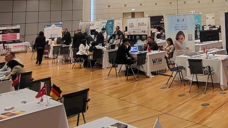 Sağlık Turizmi Fuarına yoğun ilgi