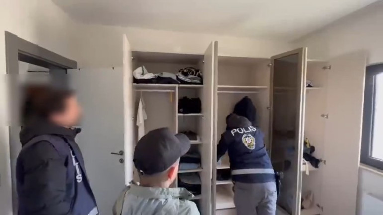 Sahte ilanlarla dolandırıcılık yapanların yakalanmasına ilişkin kare