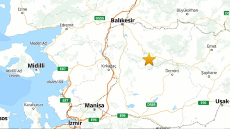 Son dakika... Balıkesirde bir deprem daha İstanbul, Bursa ve İzmir dahil bir çok ilde hissedildi