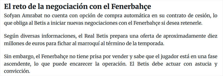 Sofyan Amrabat Real Betis formasıyla maç sırasında