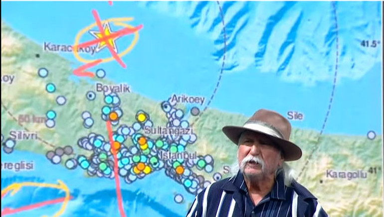 Deprem bölgesinde inceleme