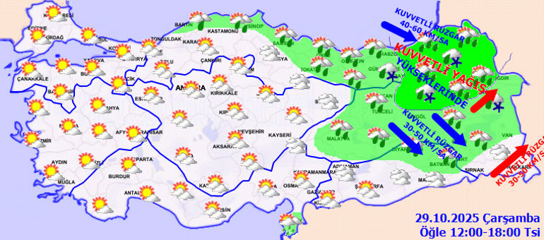 Son dakika... Kuvvetli yağış ve fırtına geliyor 4 il için sarı kodlu meteorolojik uyarı
