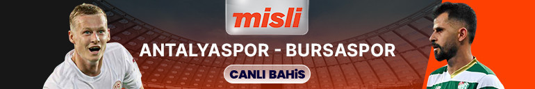 Antalyaspor - Bursaspor maçından görsel