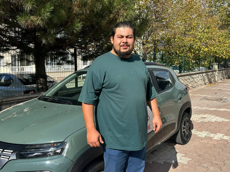 Elektrikli araç kaza anı