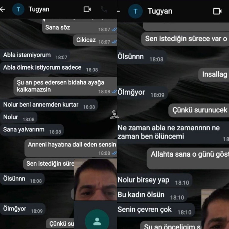 O mesajlar ne zaman atıldı Güllünün kızı Tuğyan Ülkem Gülterden son dakika açıklaması