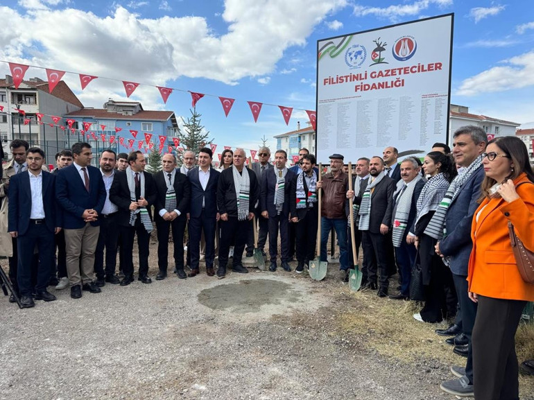 Filistinli şehit gazeteciler unutulmadı