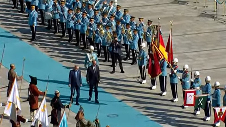 Almanya Başbakanı Merz Ankara ziyaretinde Cumhurbaşkanı Erdoğan ile