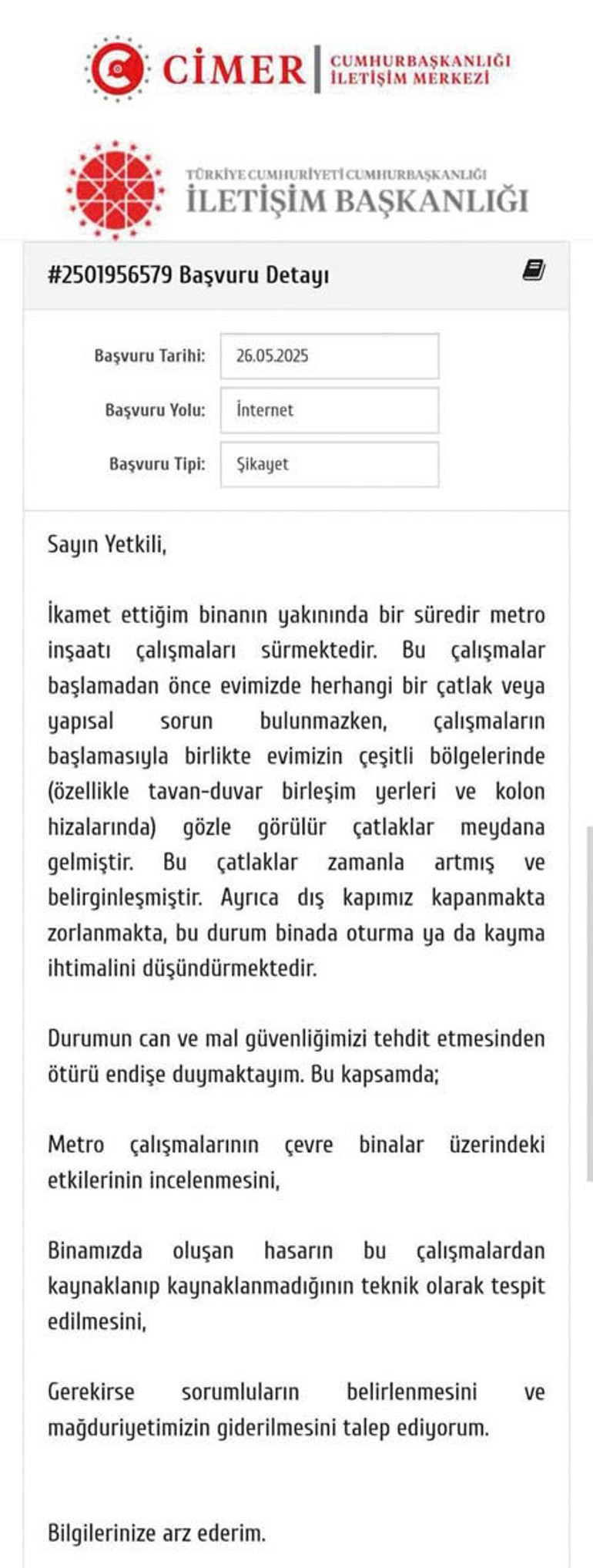 ‘Facianın fısıltısını’ 4.5 ay önce bildirmiş... Bilirkişi heyeti enkazda
