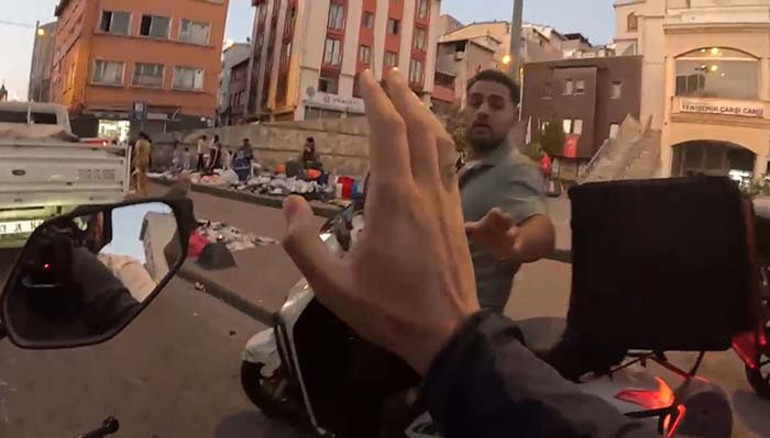 YouTuber ifadesi verirken