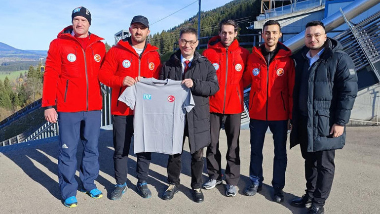 Kayak Milli Takımı Oberstdorfda hazırlık kampında