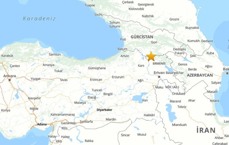 Komşuda deprem… Kars ve Ardahan’da da hissedildi