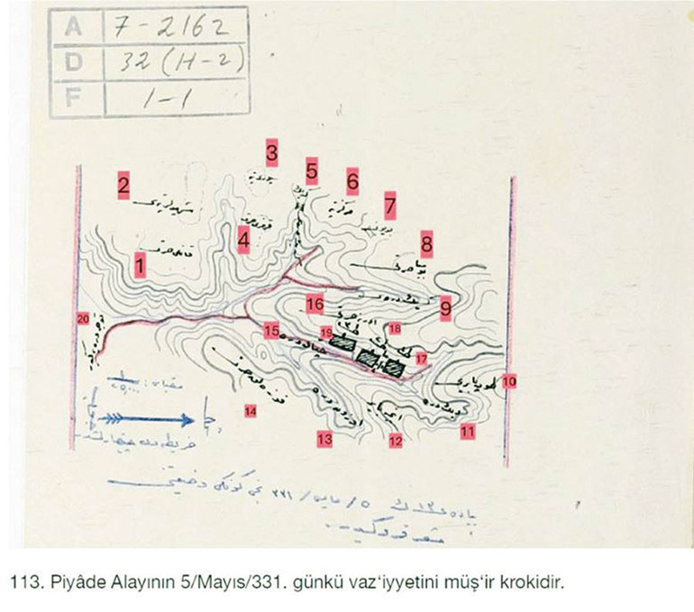 Kahraman 13’üncü Alay’ın harp cerideleri