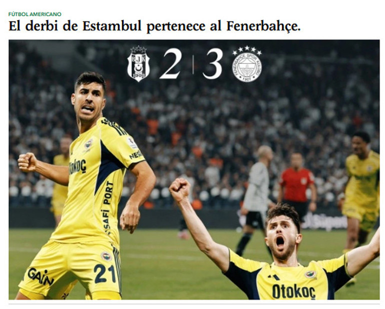 Asensio'nun maç anlarından bir görüntü