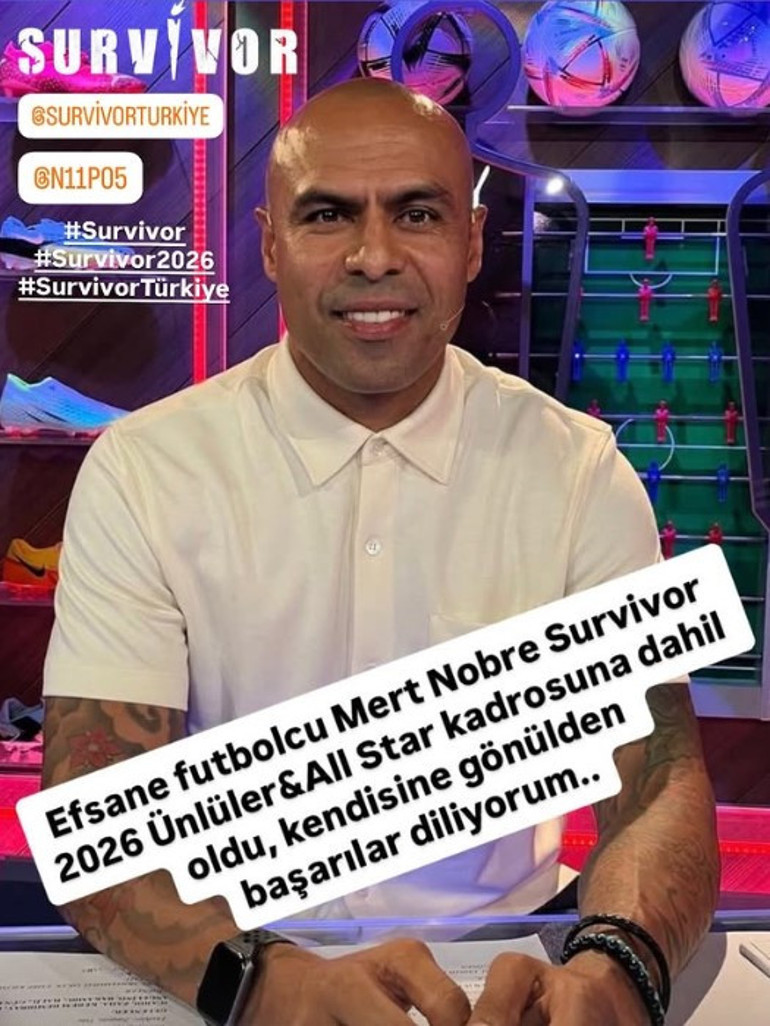 Mert Nobre Survivor'a mı katılıyor? Hayatı ve kariyeri gündeme geldi Survivor 2026 kadrosu şekilleniyor Mert Nobre de yarışmada