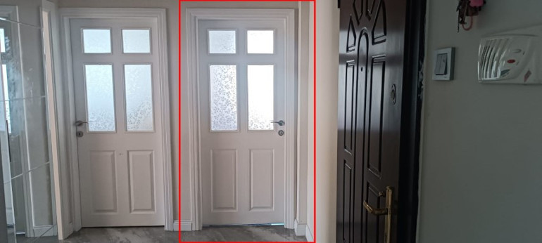 Samsunda ilginç olay: Mahkeme kararıyla komşusunun odasını dairesine kattı