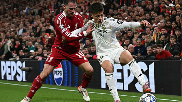 Arda Güler in training with Real Madrid