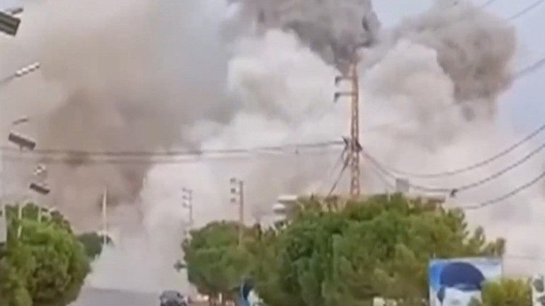 Son dakika... İsrail Lübnanı vurdu