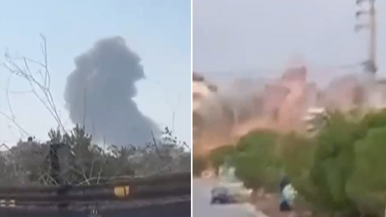 Son dakika... İsrail Lübnanı vurdu