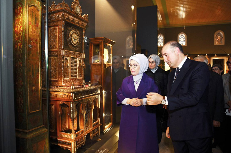 Emine Erdoğan, Topkapı Sarayı Saat Müzesi’ni açtı