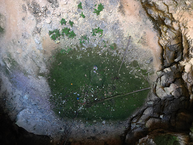 90 metrelik obruğa indi Girme, çıkamazsın dediler dinlemedi gördüklerine inanamadı: Hiç böyle bir şeyle karşılaşmadım