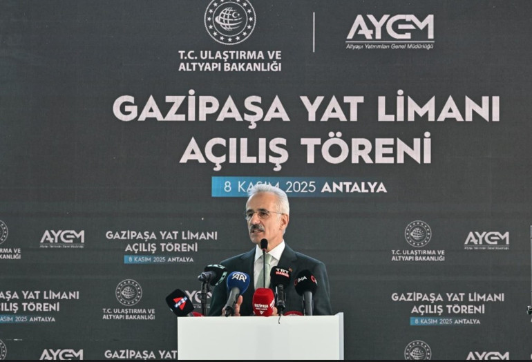 Gazipaşa Yat Limanı açılışı