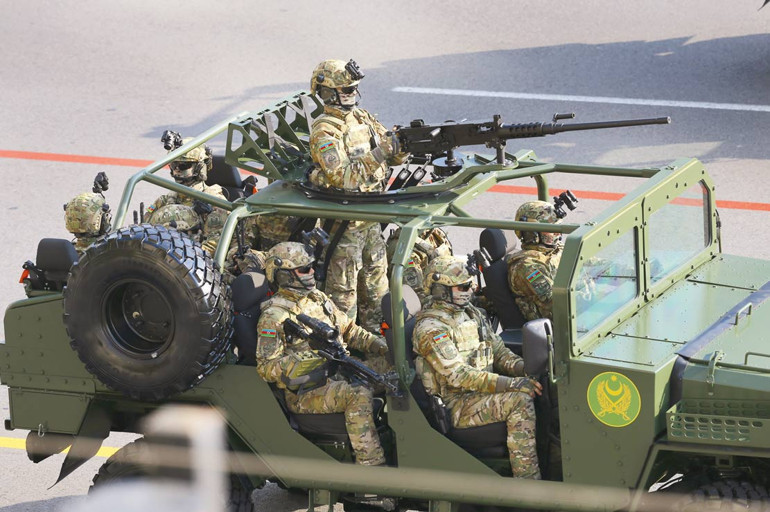 Cumhurbaşkanı Erdoğan Azerbaycan’da… Karabağ zaferi tarihe altın harflerle işlendi