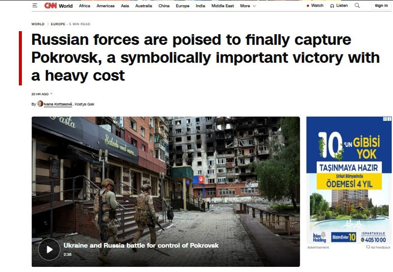 Zafer kaçınılmaz görünüyor: Putin 21 aylık hedefine kavuşuyor