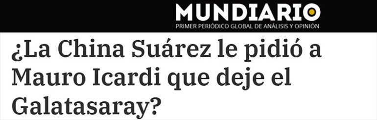 China Suarez, Mauro Icardiden Galatasaraydan ayrılmasını istedi Arjantinli golcüden beklenmedik yanıt