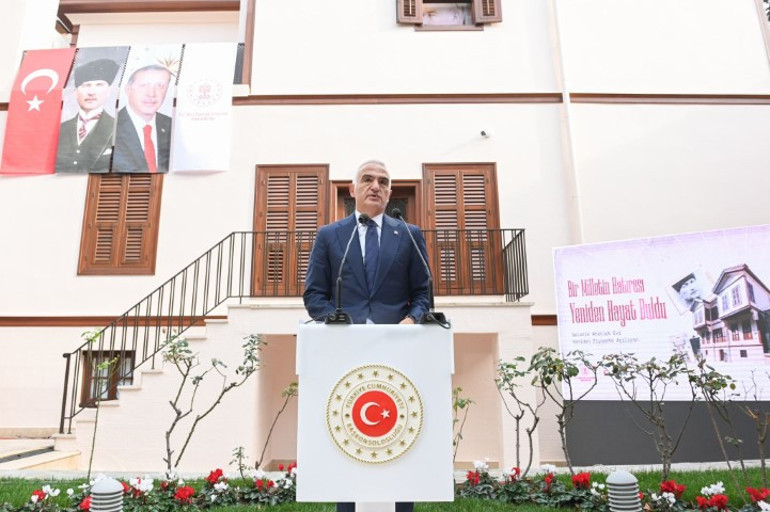 Restorasyonu tamamlanan Selanik Atatürk Evi açıldı | Bakan Ersoy açıkladı: Daha önce bilinmeyen belge ve fotoğraflar sergilenecek
