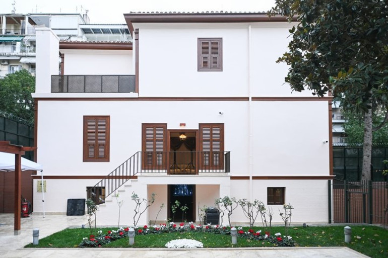 Restorasyonu tamamlanan Selanik Atatürk Evi açıldı | Bakan Ersoy açıkladı: Daha önce bilinmeyen belge ve fotoğraflar sergilenecek