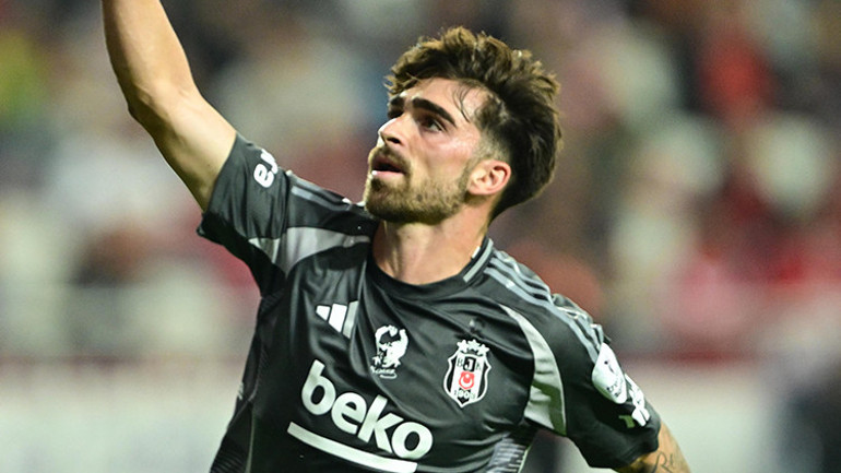 Beşiktaşlı Jota Silva maç sevinci